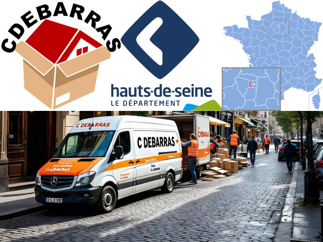 Débarras rapide dans les Hauts-de-Seine 92